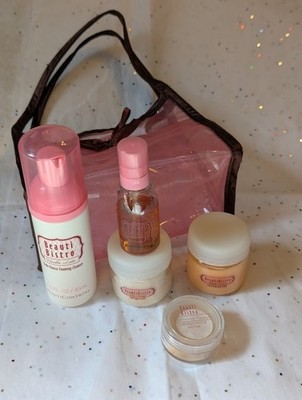 BeautiControl Beauti Bistro 5 item travel size set in cute bag!  Sweet gift!