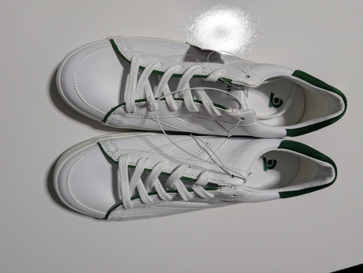 Tretorn Swerve Shoes Mens Size 10 White Green Synthetic Low 