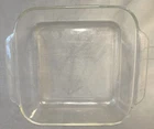 Pyrex Vintage 2 Quart 222-R 8x8x2 Square Baking Cake Dish