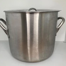 Vollrath 78610 Classic 20 Qt. Stainless Steel Stock Pot  12.25" x 11”  Pre-owned