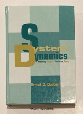 System Dynamics Modeling, Analysis Simulation, Design Book USED Ernest Doebelin