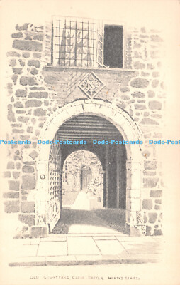 R263314 Alter Hof schließen Werte Kunstgalerie Werte Serie Postkarte