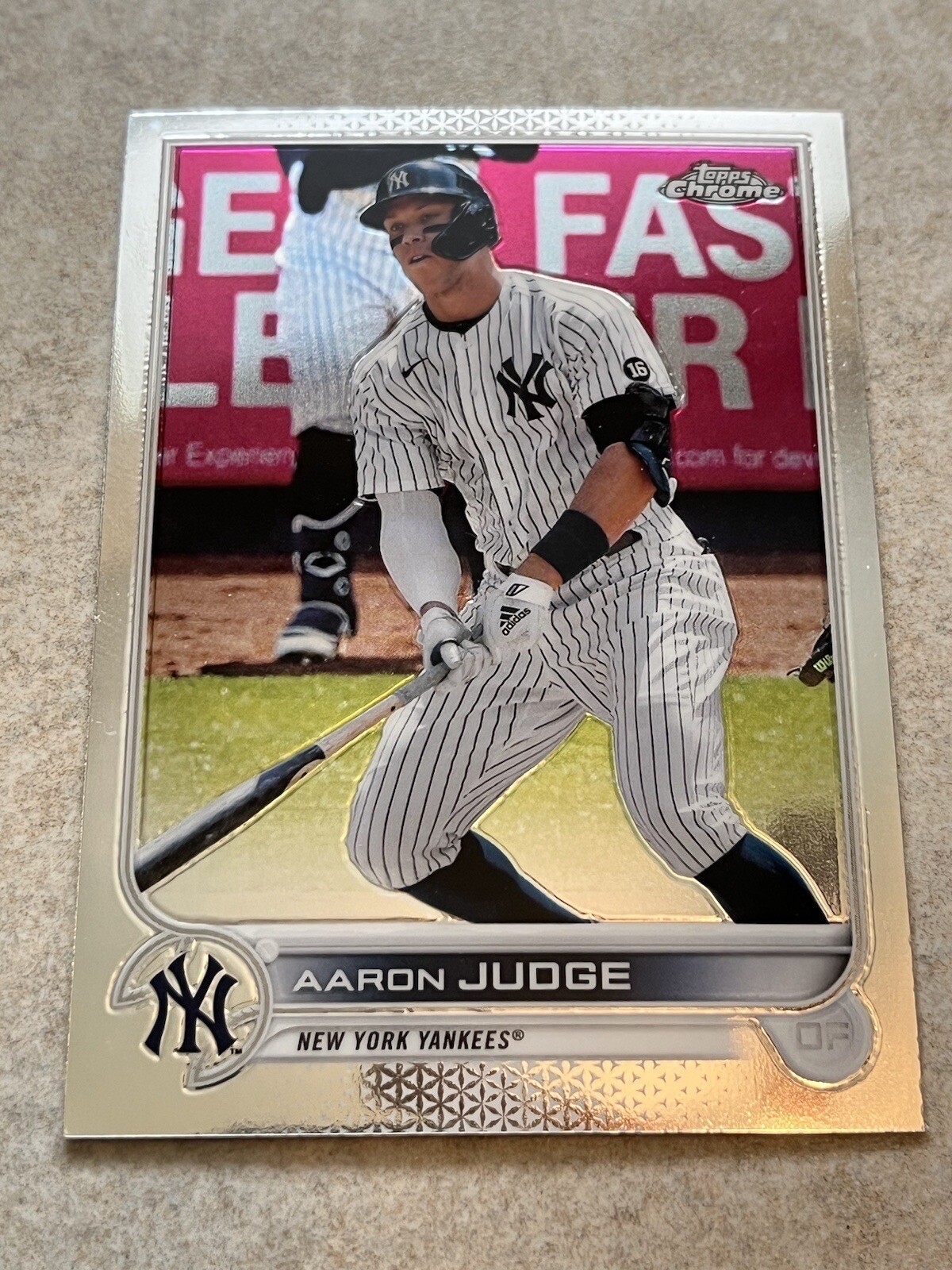 2022 Topps Chrome #99 Aaron Judge MLB New York Yankees