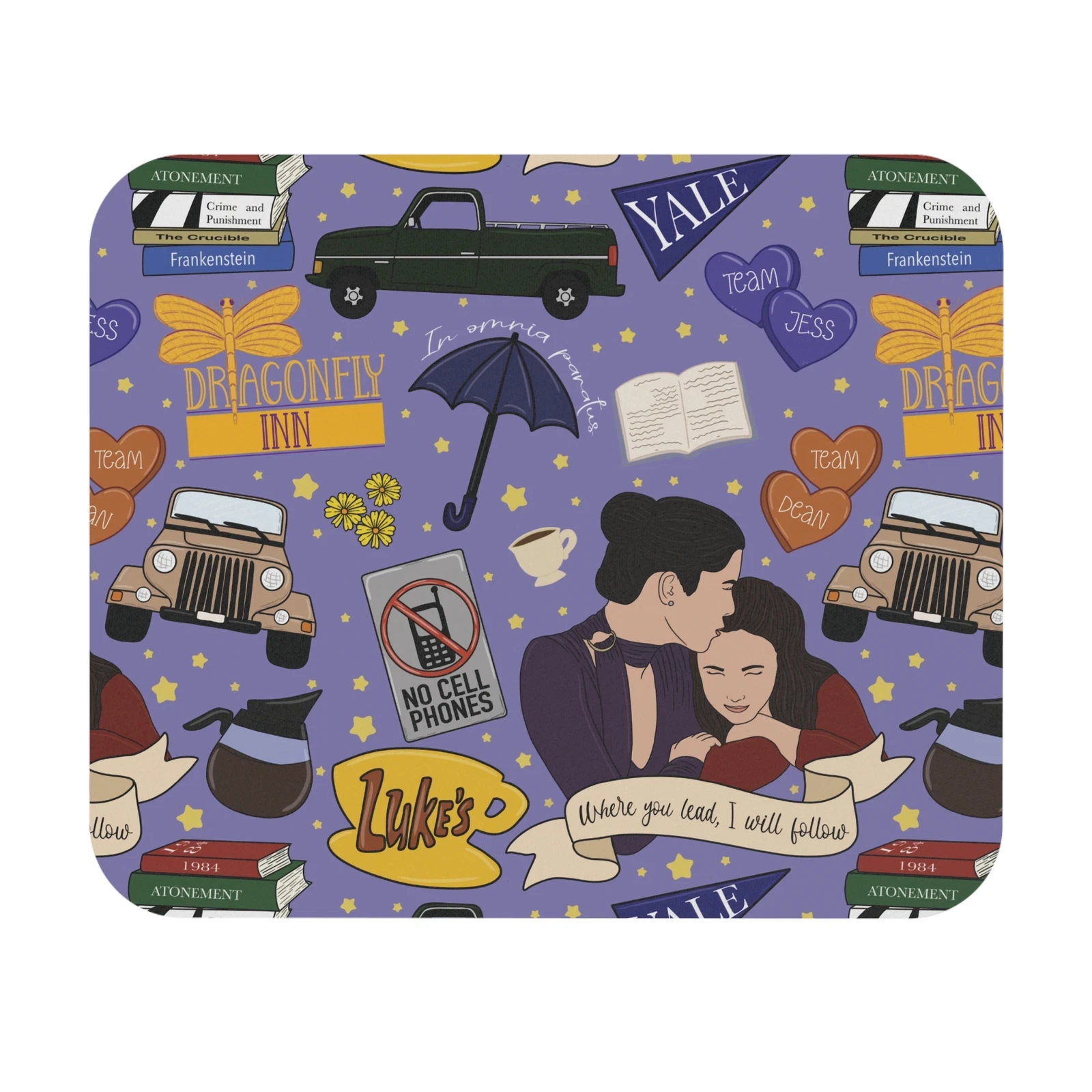 Gilmore Girls Mouse Pad for Office and Workspace Decor