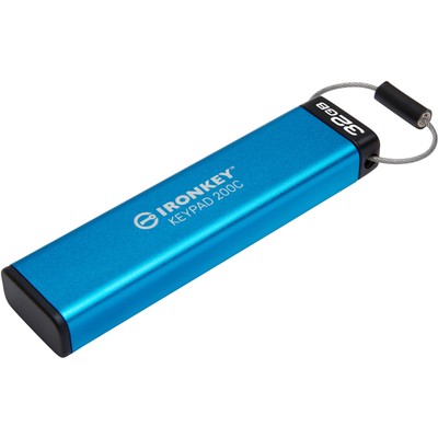 Kingston IronKey Keypad 200 32 GB, USB-Stick