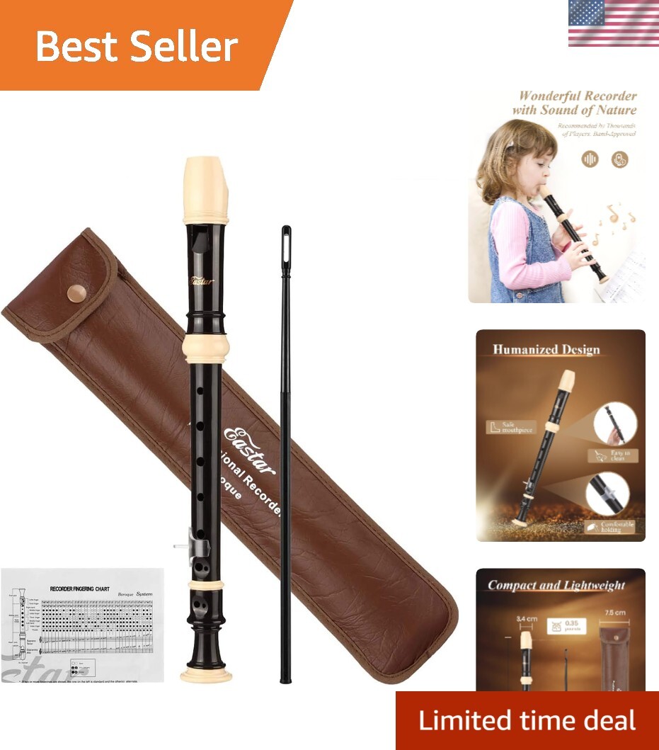 Set - C Key With Cleaning Kit And Fingering Chart