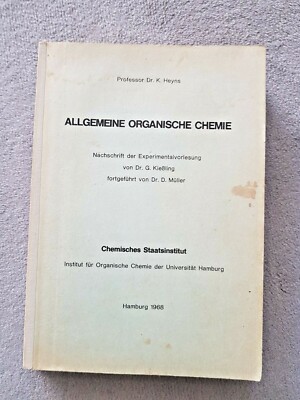 Allgemeine Organische Chemie von 1968