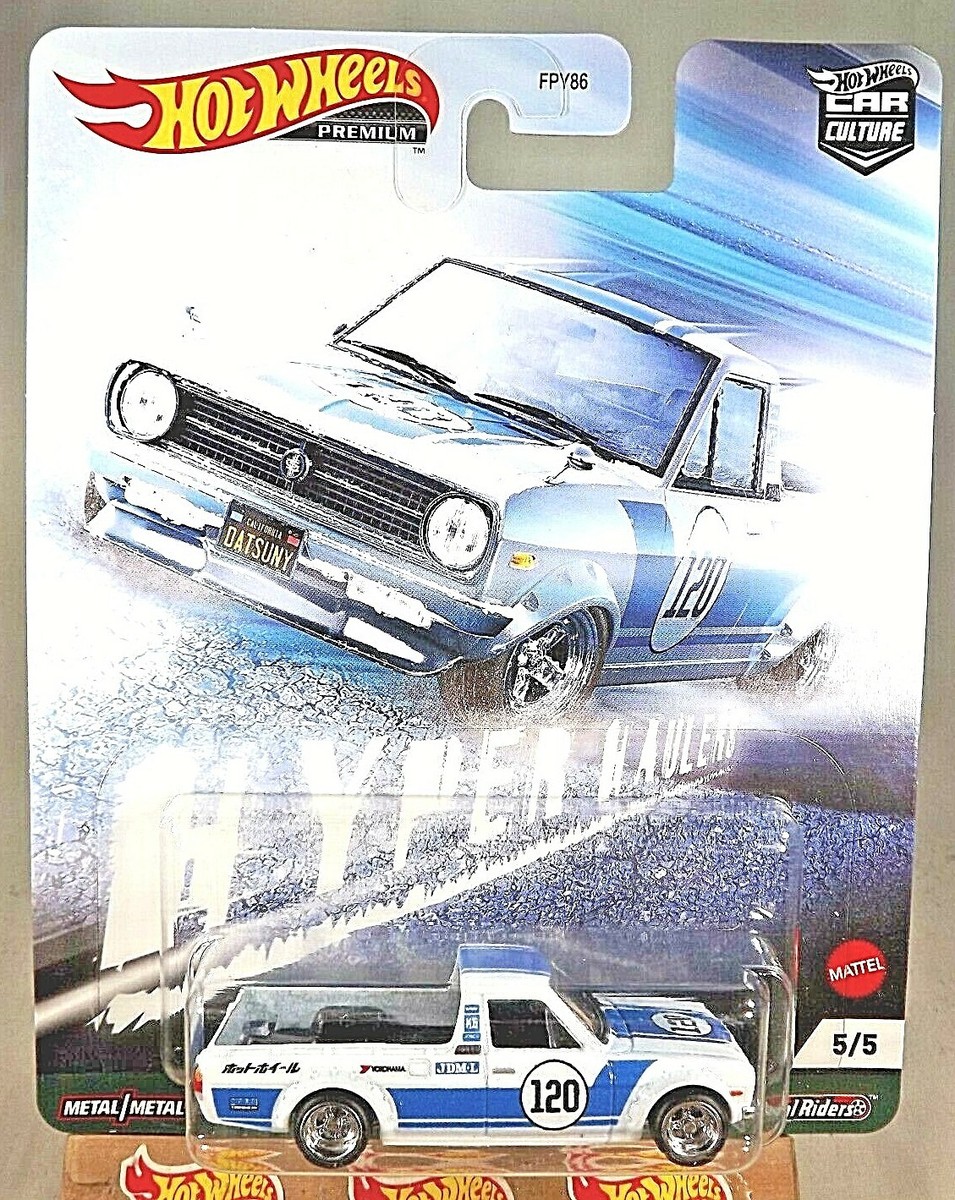 2021 Hot Wheels Premium Hyper Haulers 5/5 '75 DATSUN SUNNY TRUCK