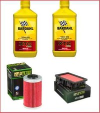 KIT/Tagliando KTM 390 Duke 2017 2021 Bardahl XTC C60 10W50 filtro olio aria 