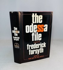 Product Image: The Odessa File-Frederick Forsyth-SIGNED-TRUE First/1st U.S. Edition-Org DJ-RARE
