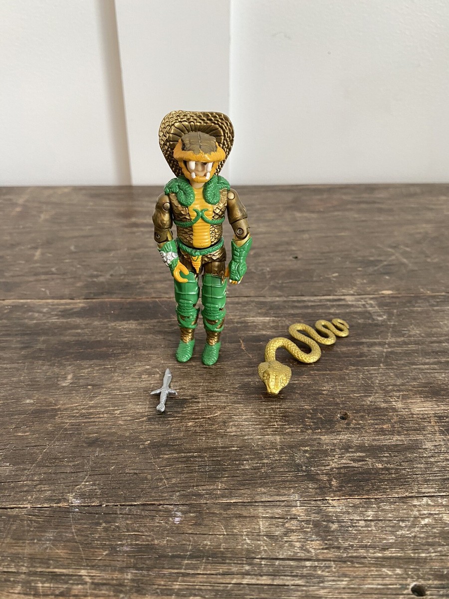 アメコミ G.I. JOE Serpentor Cobra Emperor Vintage 1986 GI Joe SERPENTOR COBRA EMPEROR Hasbro Figure NICE