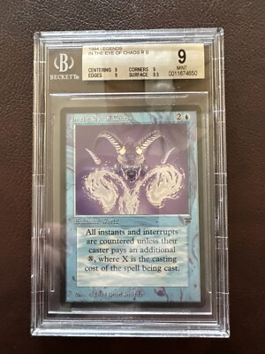 In The Eye Of Chaos Legends BGS 9/9/9/9.5 MINT Beauty MTG (RG