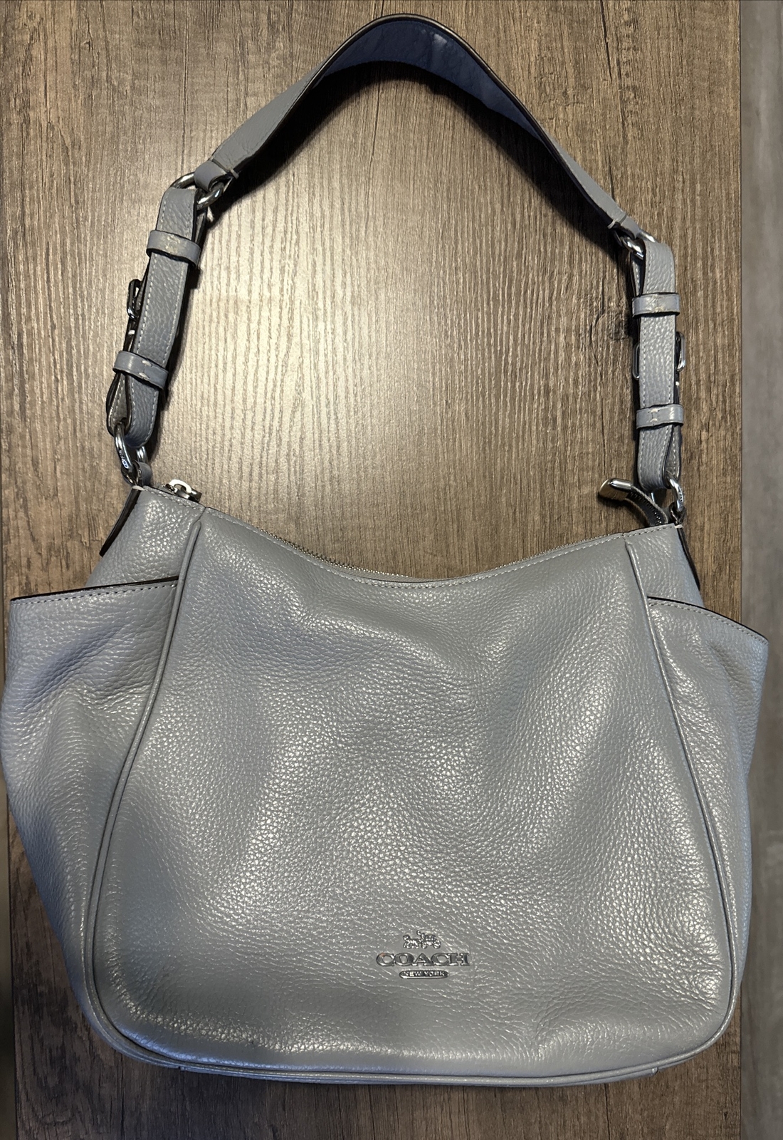 Coach Rori Shoulder Bag C2853 Silver Stone Grey Granite eBay