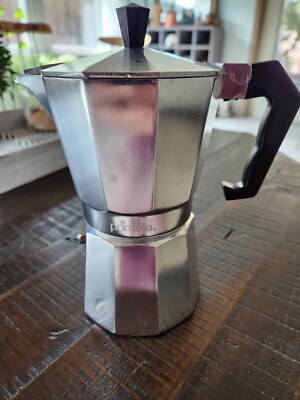 PRIMULA CLASSIC 6 CUP ALUMINUM STOVETOP ESPRESSO COFFEE  MAKER 