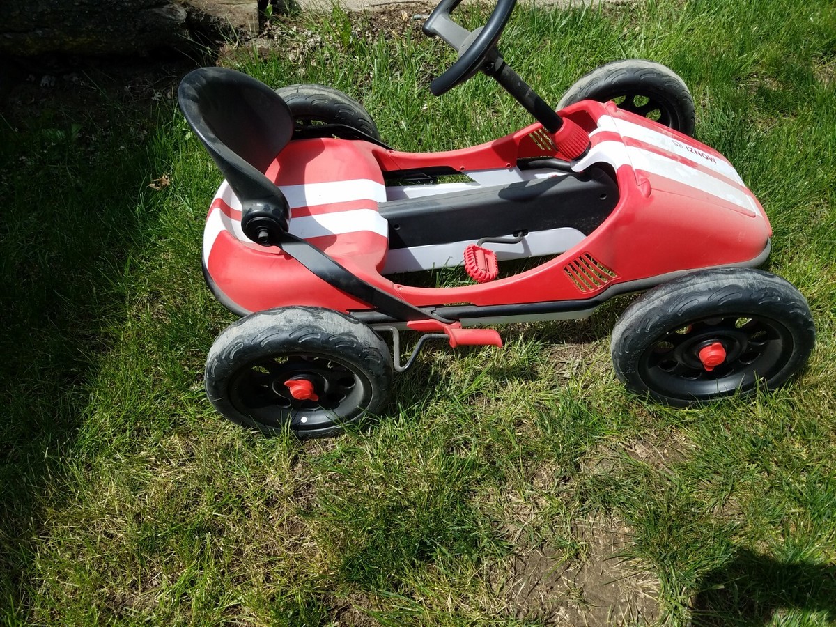 Chillafish Monzi Rs Kids: Go-Kart A Pedali Pieghevole Per Bambini 3-7 Anni, Blu