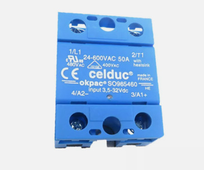 New CELDUC SO967460 Solid State Relay 75A 24-600VAC
