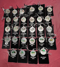 30 piece set - 1996-2025 John Deere Xmas Ornament Set --- Complete Set