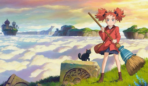 Mary and the Witch's Flower Poster Length: 800 mm Height: 400 mm SKU: 18436