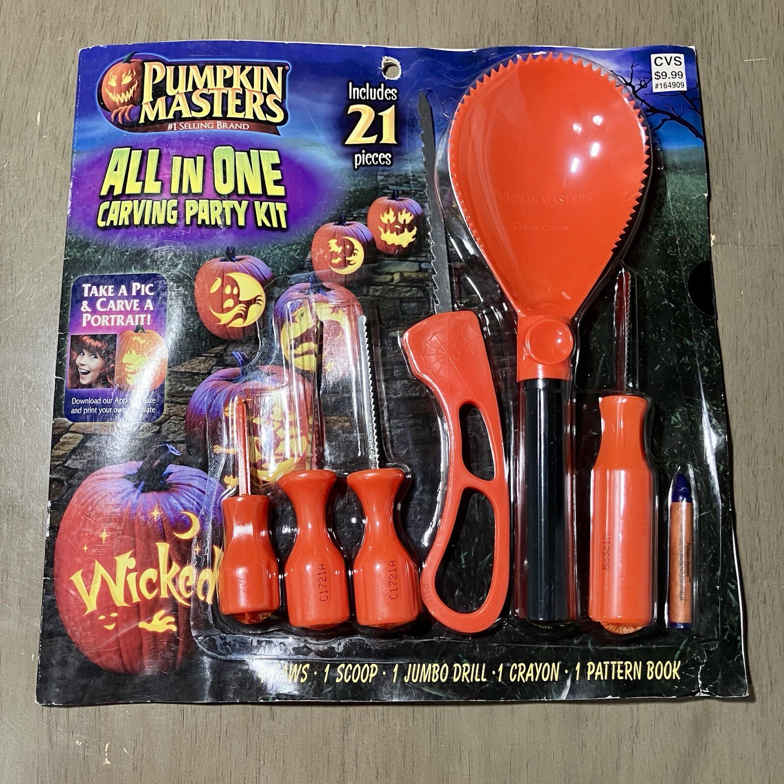 Pumpkin Carving Kit Pumpkin Masters All In One Carving Party Kit - 14 Patterns