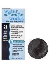 Water Works Permanent Powder Hair Color 21 Blue Black 2 Pack 