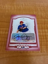 2004 Donruss Classics Timeless Tributes Red #70 Zach Day #rd /100 Autograph $$$$