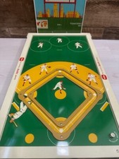 Tudor Electric Baseball Game Tru Action Metal Board Original Box Vintage #1246