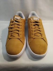puma suede classic mustard