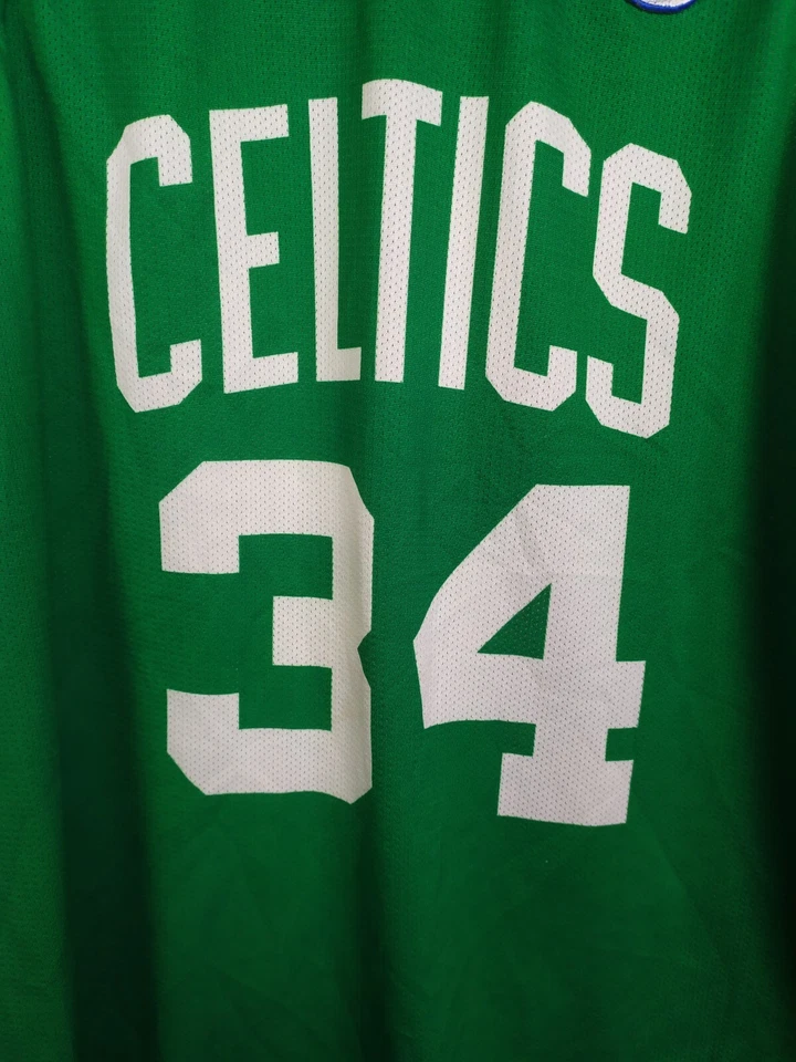 Camiseta de baloncesto Pierce Boston Celtics GRANDE campeón Foto 3 de 4