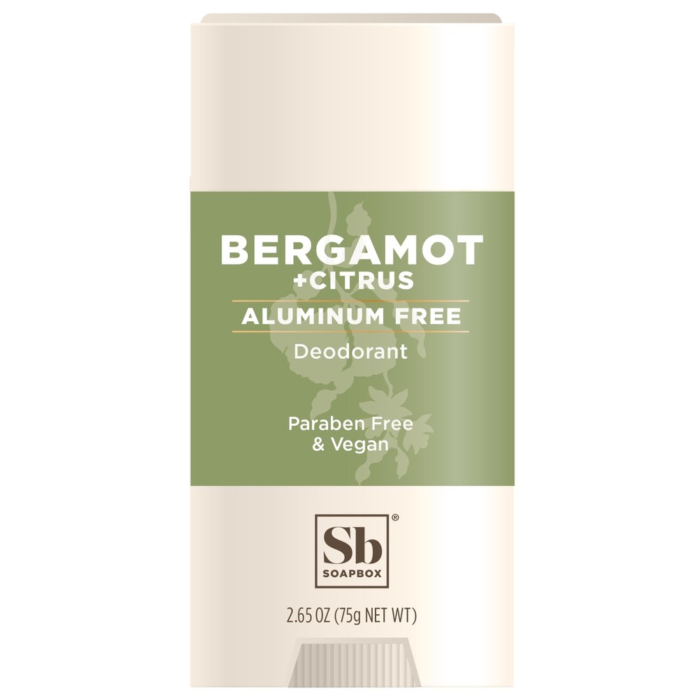 Aluminum Free Deodorant, Bergamot & Citrus Scented Deodorant, Vegan Deodorant...