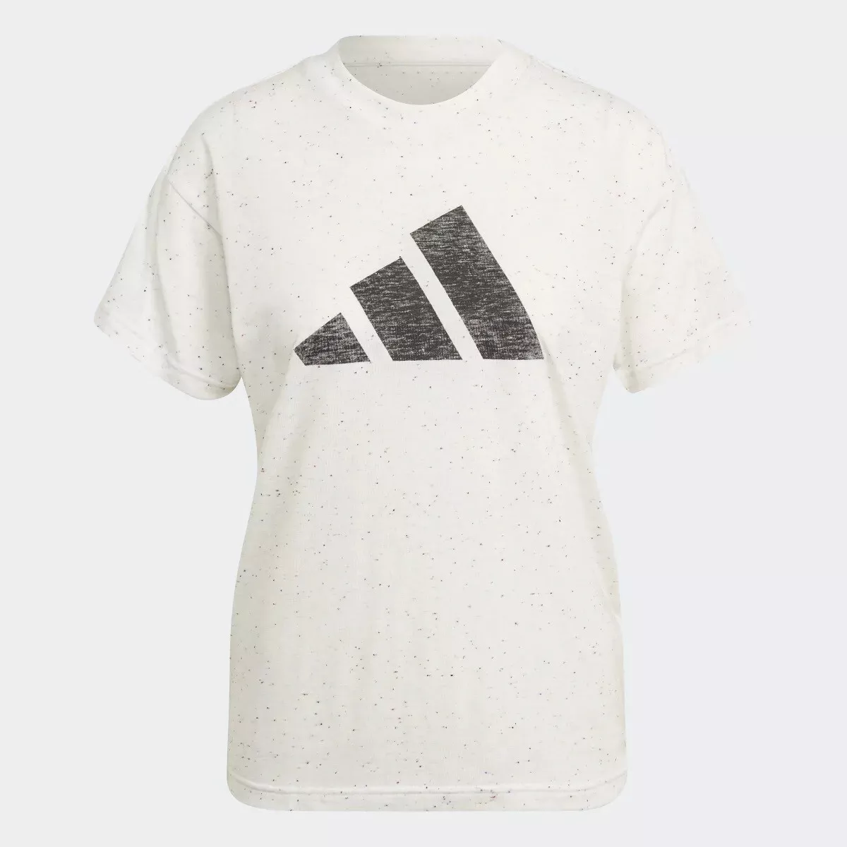 Women Adidas Future Icons Winners 3.0 Logo White Melange T-Shirt NEW | eBay