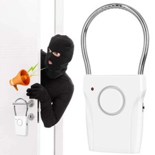 Maniglia Porta Allarme Contatto Sensore di Sicurezza Allarme Con Impostazioni Regolabili