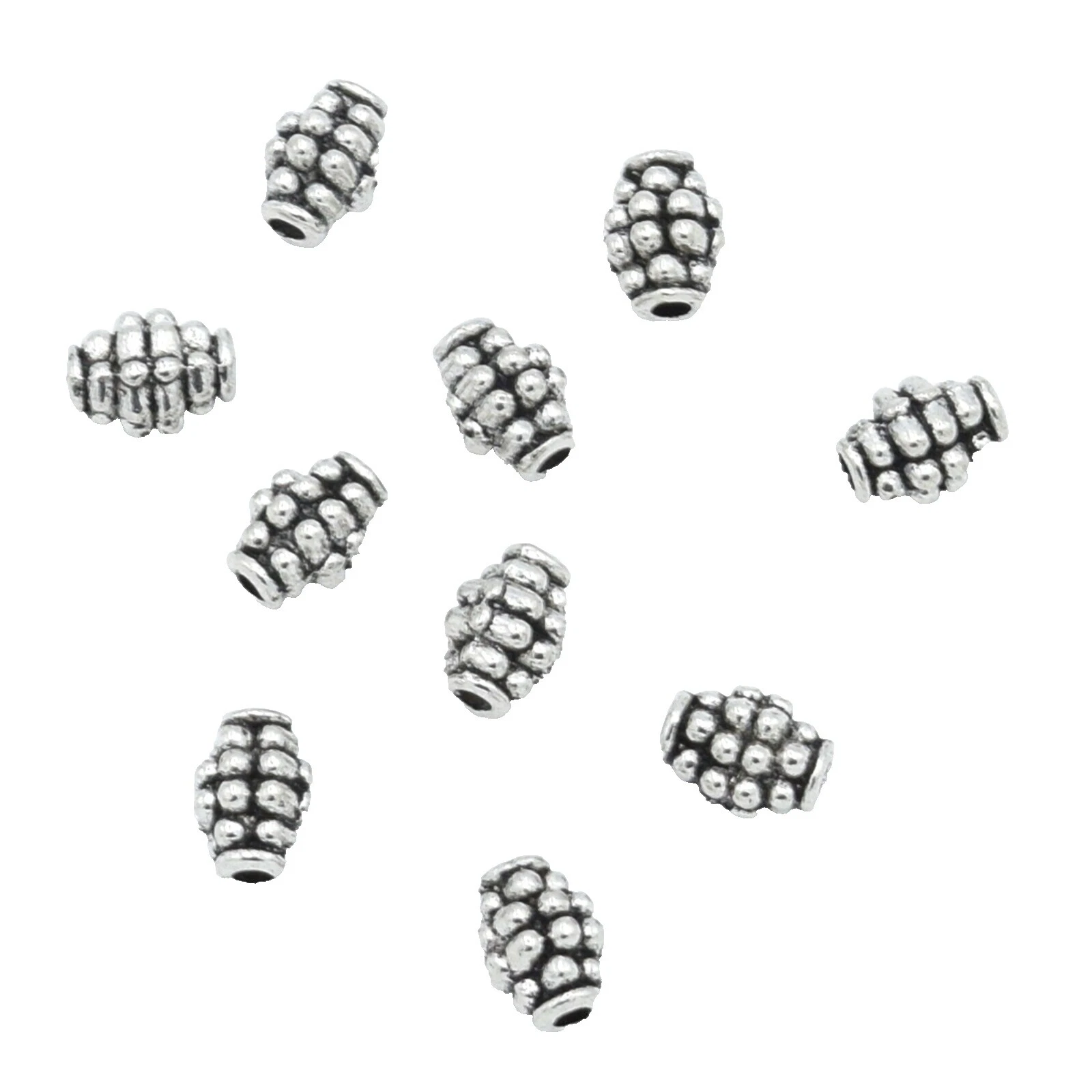 Antiqued 7 - 7.9 mm Size Jewelry Making Beads