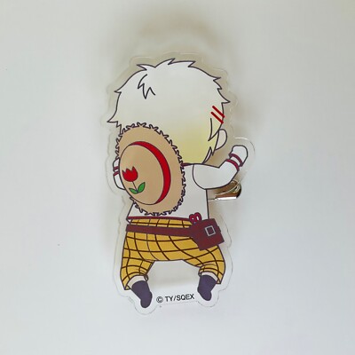 Black Butler Finnian Acrylic Badge Rare Anime Kuroshitsuji Square Enix 2019