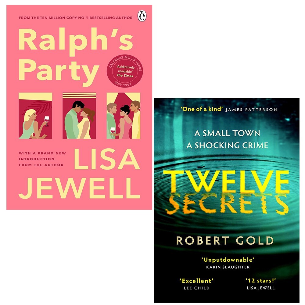 Ralphs Party Lisa Jewell, Twelve Secrets Robert Gold (HB) 2 Books Set SMALL TOWN