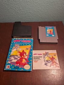 Tom & Jerry: Ultimate Game Of Cat and Mouse NES CIB Complete  Good Condition 