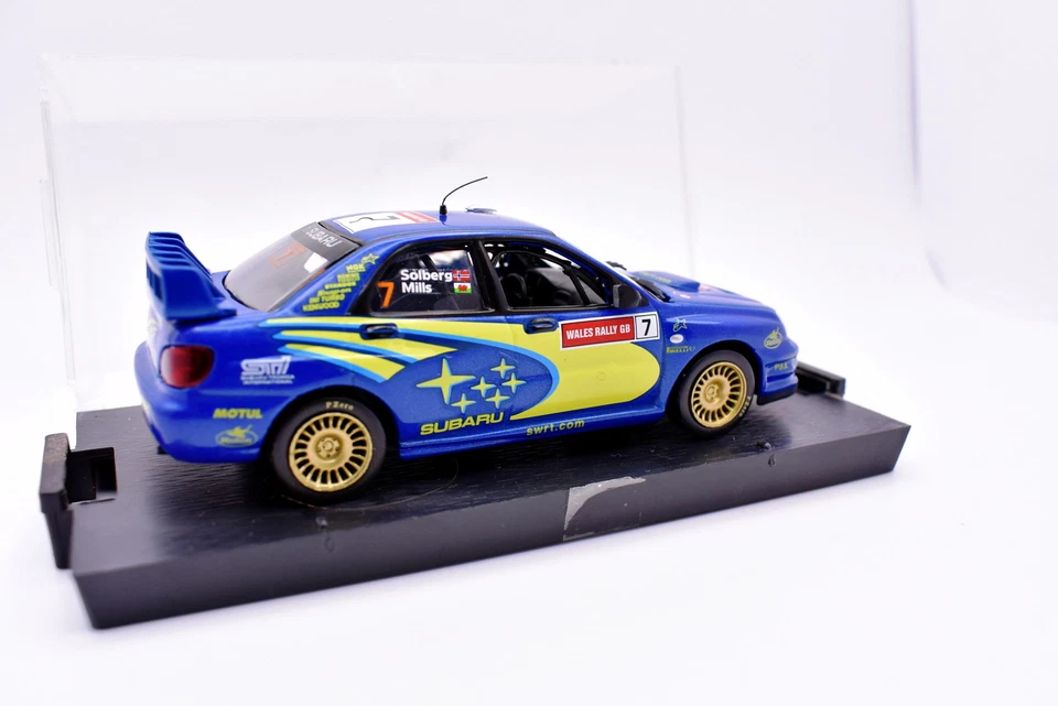 Modellino auto rally scala 1:43 Subaru Impreza WRC diecast modellismo statico y - Immagine 2 di 4