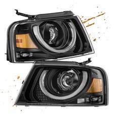 LED Headlight Assembly Corner Turn Light For 2004 2005 2006 2007 2008 Ford F150