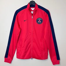 Nike Paris Saint Germain Full Zip Track Jacket - Men's Size S - Red