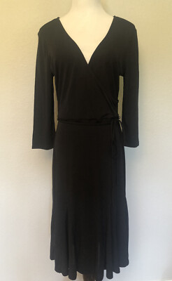 princess polly baby blue dress Wrinkle Free Best Black Travel Dress Women's Wrinkle-Free Marine V-Neck  Wrap Dress Anatomie