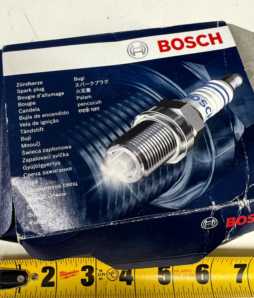 Pack of 10) Bosch 96334 Double Iridium Spark Plugs 12mm Thread