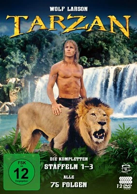 Tarzan - Die komplette Serie mit Wolf Larson (Alle 75 Folgen/Staffeln) [12 DVDs] - Bild 1 von 4