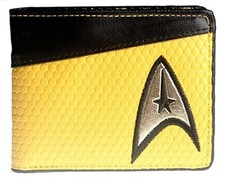 Star Trek Command Insignia Yellow Bi-Fold Wallet