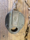 Vintage Brass MM Buck & JR? Padlock Lock Saint Louis USA Rare — photo 3