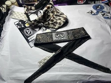 Angel Paintball Headband  + Angel Visor + Sticker Sheet Lot