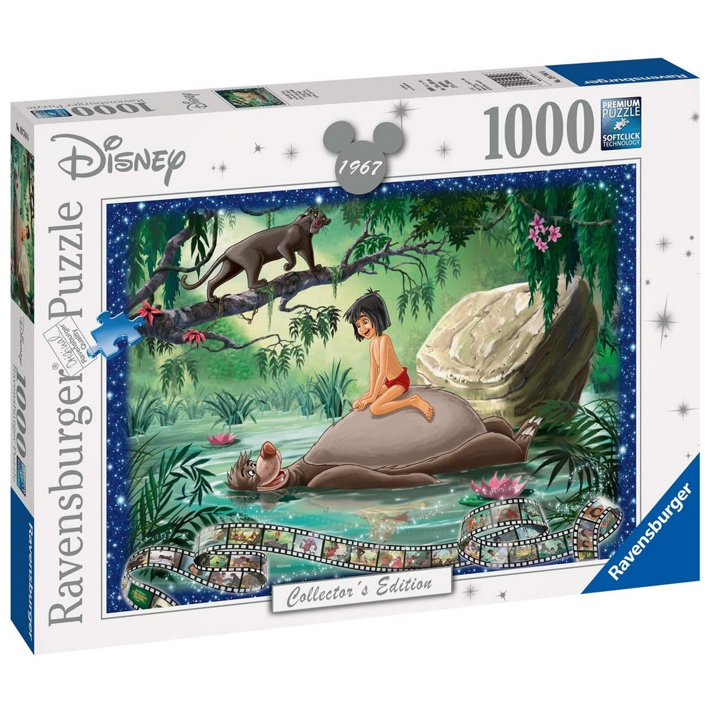 Puzzle Ravensburger 1000 pièces Le Livre de la Jungle édition collector carton premium