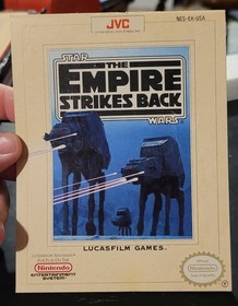 Star Wars: The Empire Strikes Back NES, 1991) JVC CIB Tested, works, authentic 