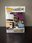 Funko Pop Rob Lucci With Hattori 1997 One Piece Anime Signed Auto