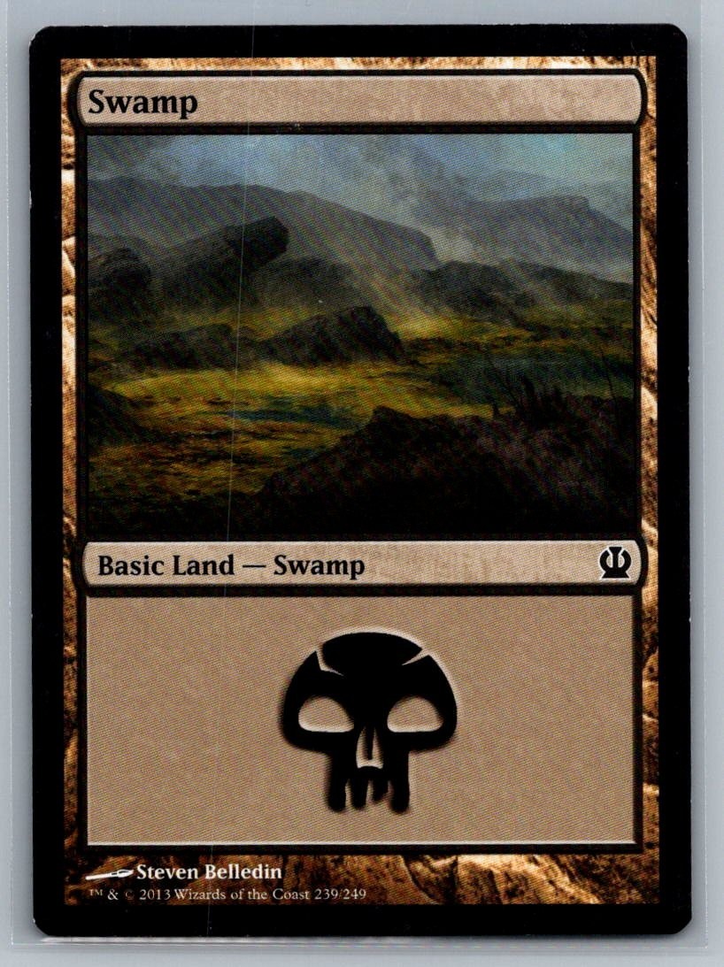 Swamp, 239/249, Land, Theros, MTG Game