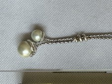 Brighton Silver Tone Rope Chain Necklace w/ S...