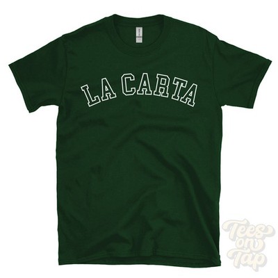 LA CARTA T-SHIRT RETRO VARSITY STYLE italy liguria savona
